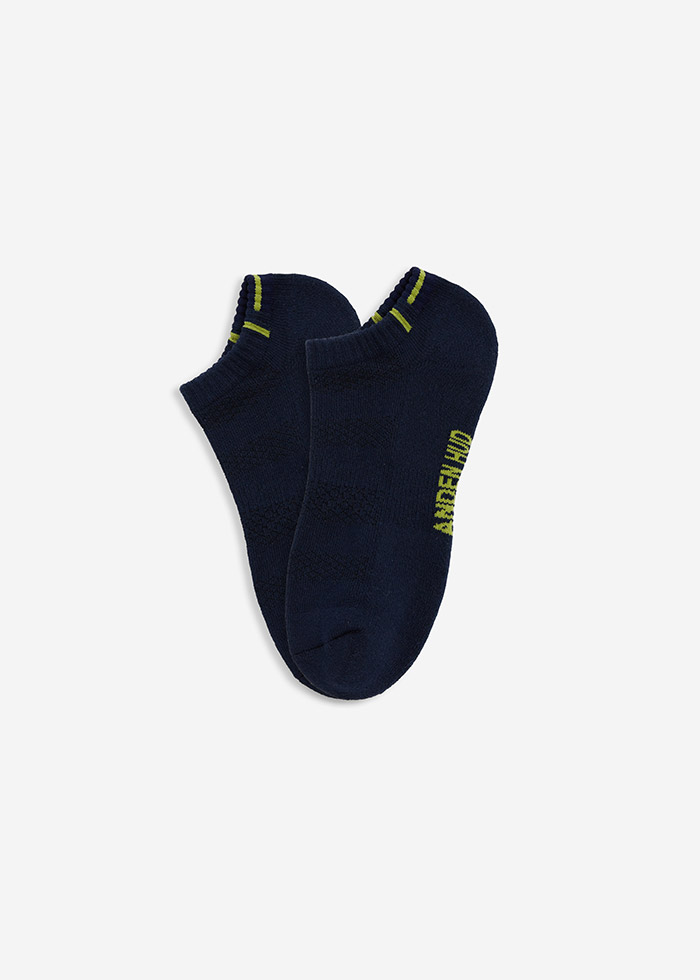 Strategic Layout．Men Ankle Socks（Midnight Navy）