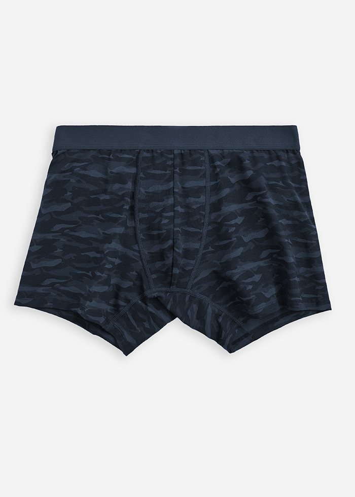 workout．Men Boxer Brief Underwear（Camouflage Pattern）