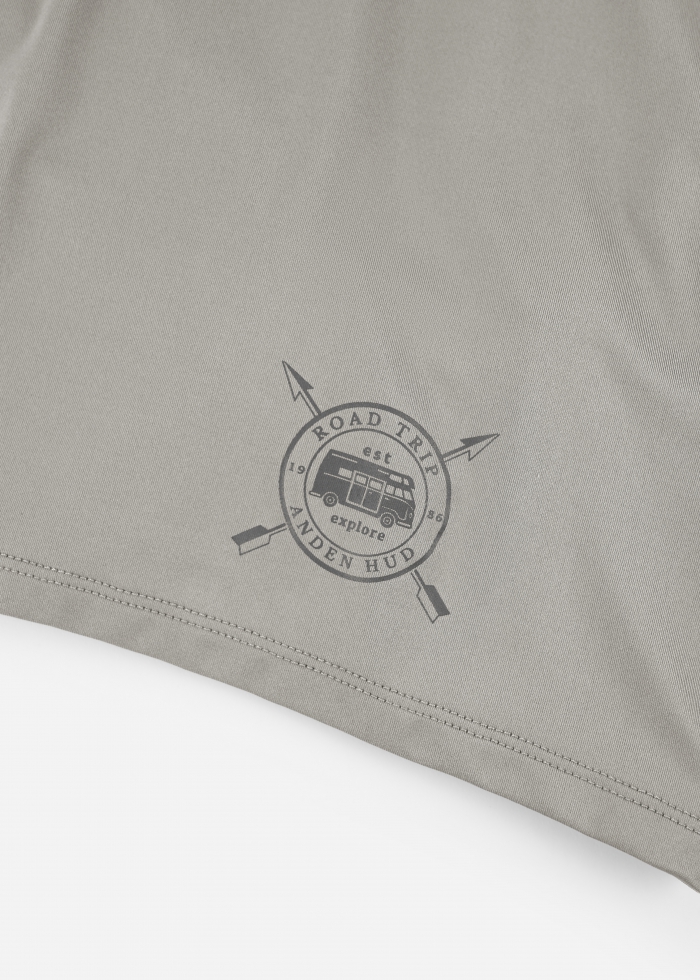 Moisture-Wicking Collection．Men Boxer Brief Underwear(Gray)