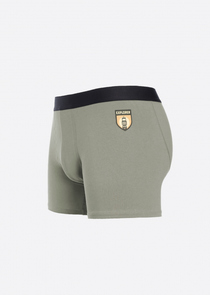 Camper．Men Boxer Brief Underwear(Vetiver)