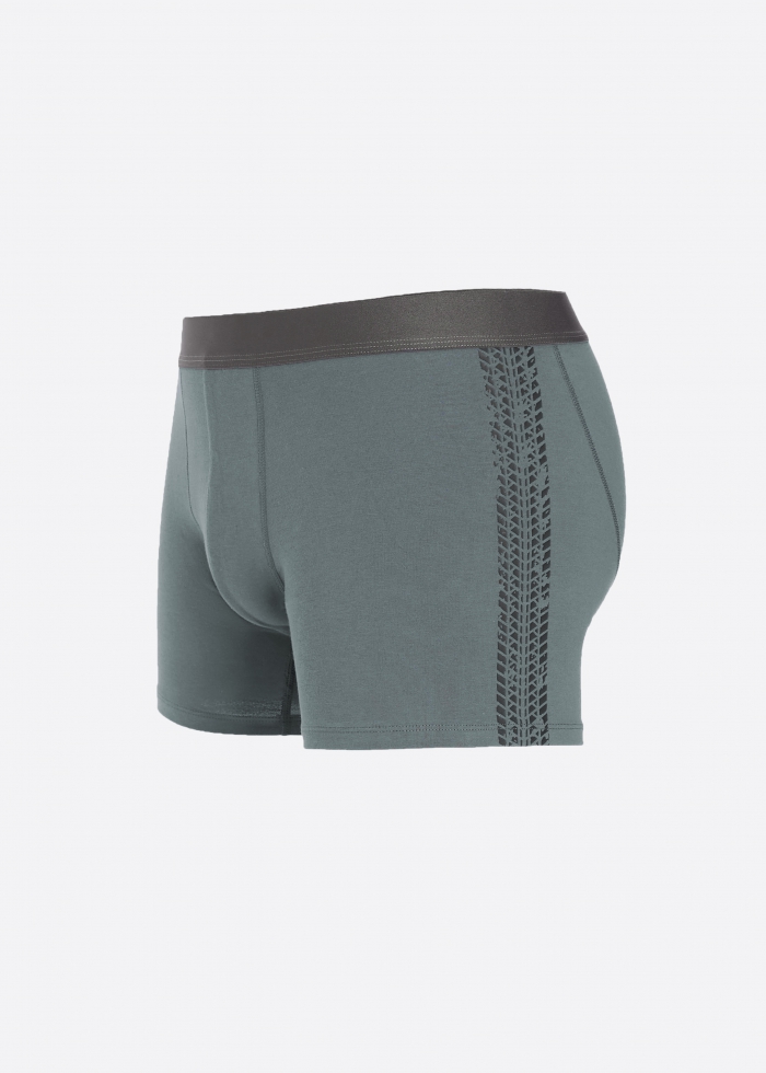 Road Trip．Men Boxer Brief Underwear（Green）