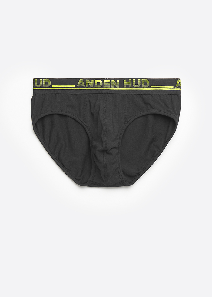 Speed Drifters．Men Brief Underwear（AH Waistband - Yellow）