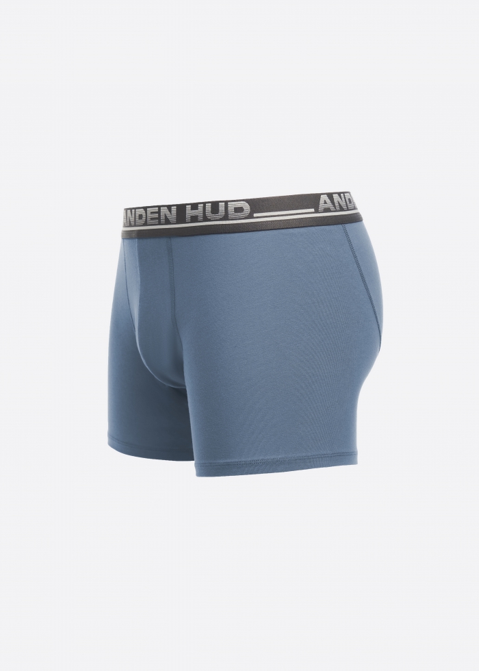Speed Drifters．Men Boxer Brief Underwear(AH Waistband - White)