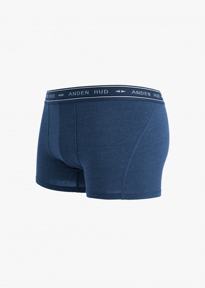 Gentleman's Sport．Men Trunk Underwear（AH Waistband - Blue）