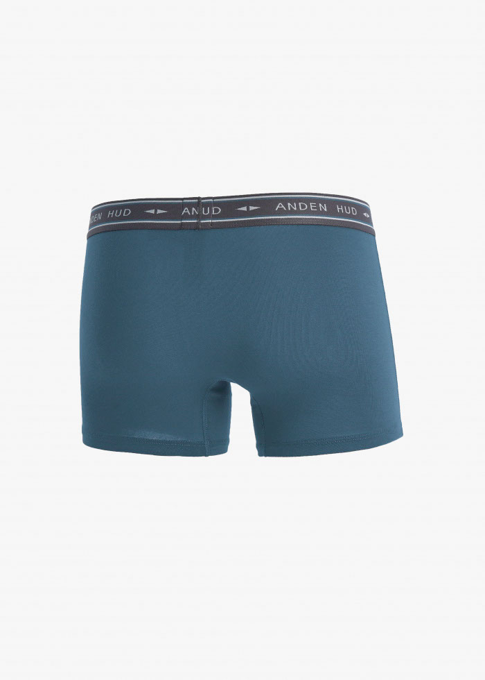 Gentleman's Sport．Men Trunk Underwear(Blue Mirage)