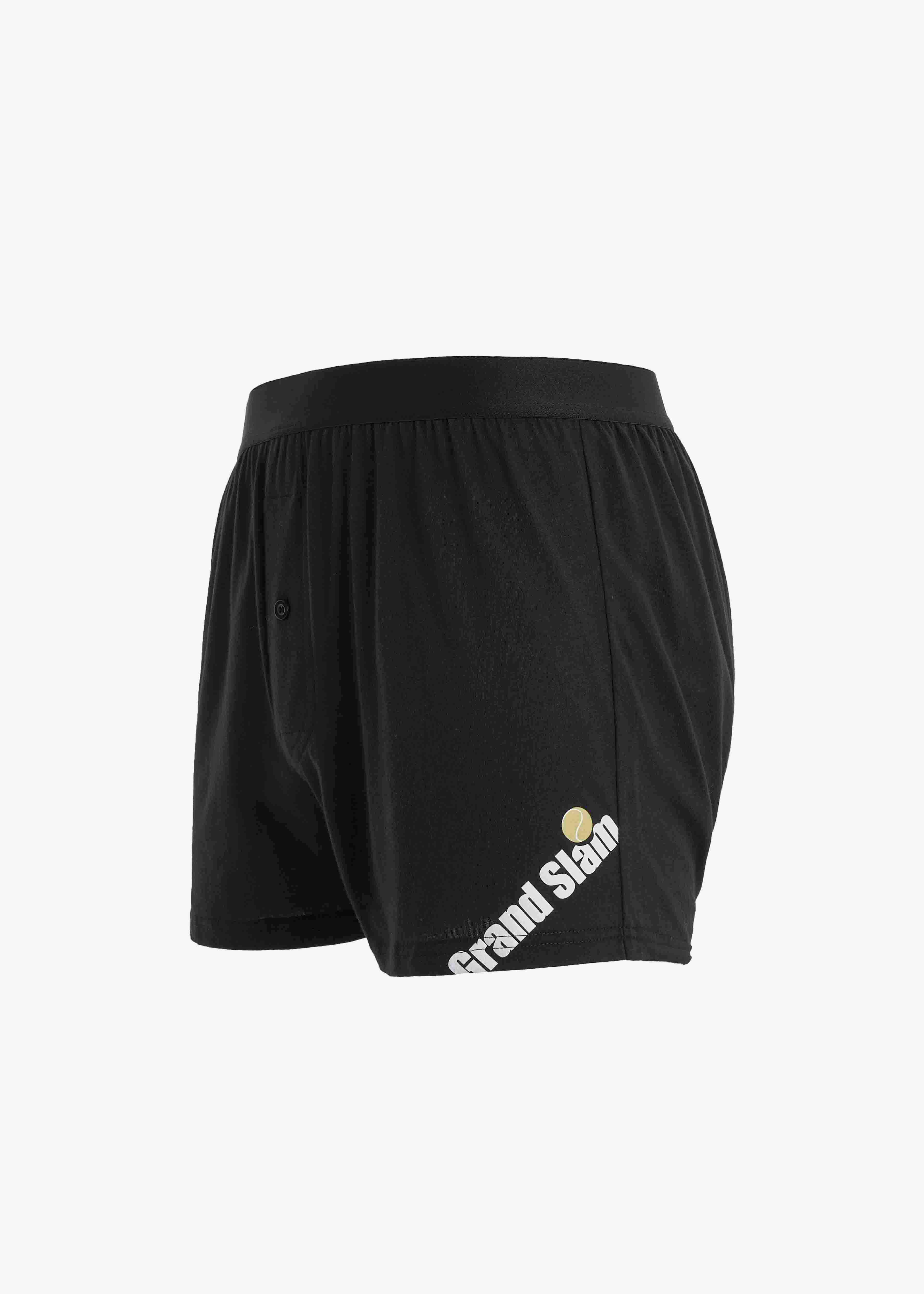 Gentleman's Sport．Men Boxer Underwear（Black）