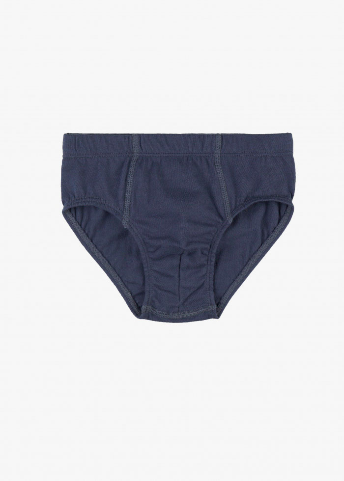 (3-Pack)Gentleman's Sport．Boys Brief Underwear(Ice Golf)