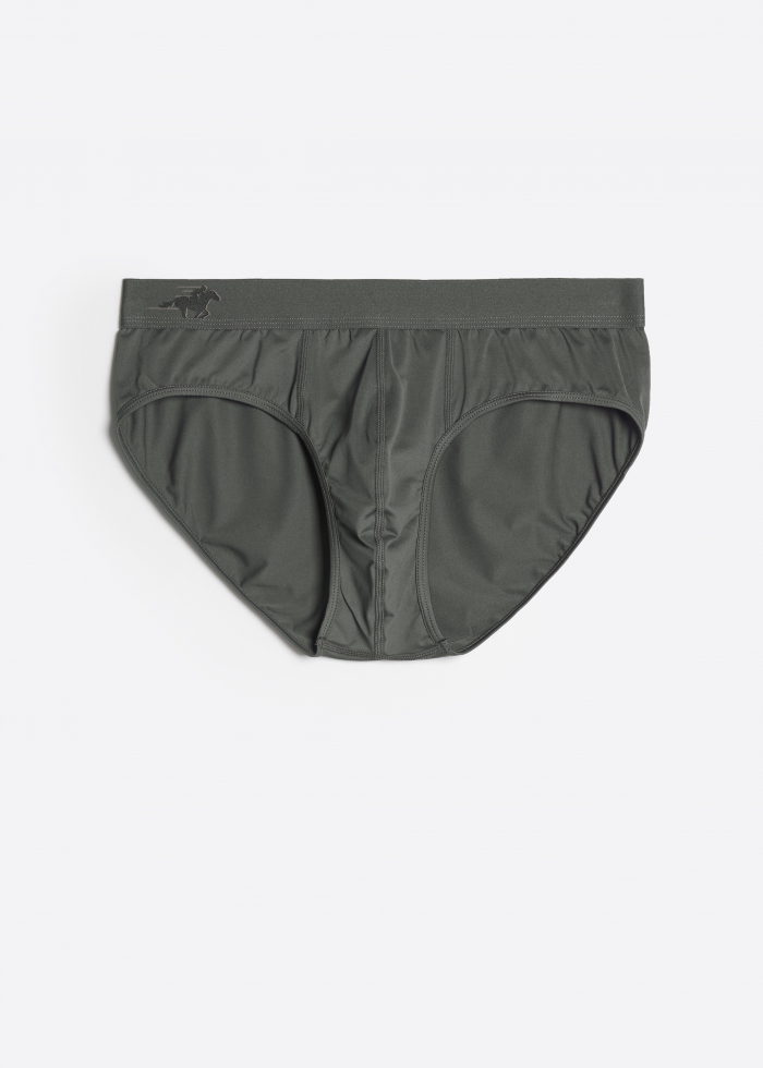 Moisture-Wicking Collection．Men Brief Underwear（Eiffel Tower）