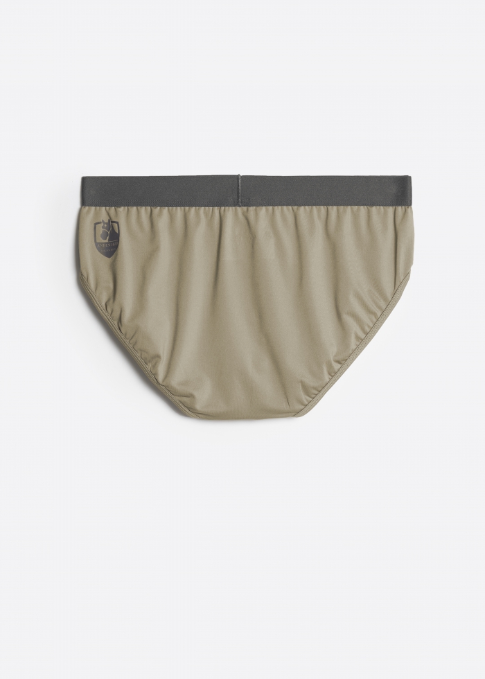 Moisture-Wicking Collection．Men Brief Underwear(Seneca Rock)