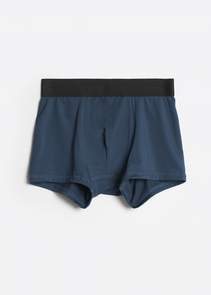 (3-Pack)Moisture-Wicking Collection．Boys Trunk Underwear(Reflecting Pond / Eiffel Tower / Andorra)