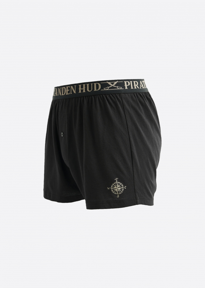 Mystery Ocean．Men Boxer Underwear（Black）