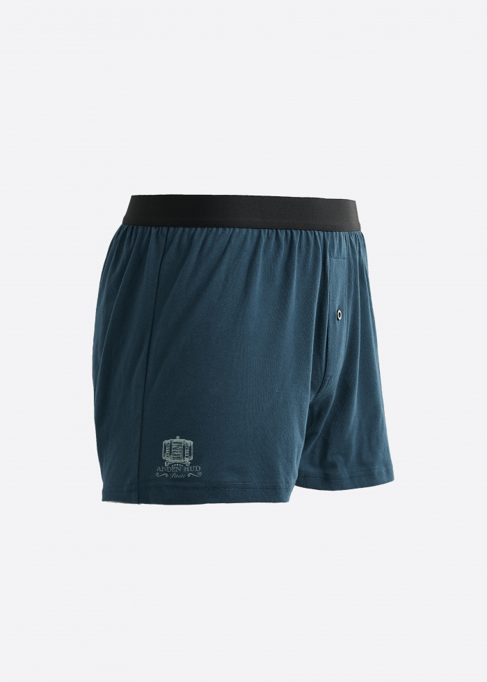 Mystery Ocean．Men Boxer Underwear（Legion Blue）