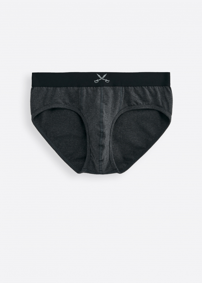Mystery Ocean．Men Brief Underwear（Black）