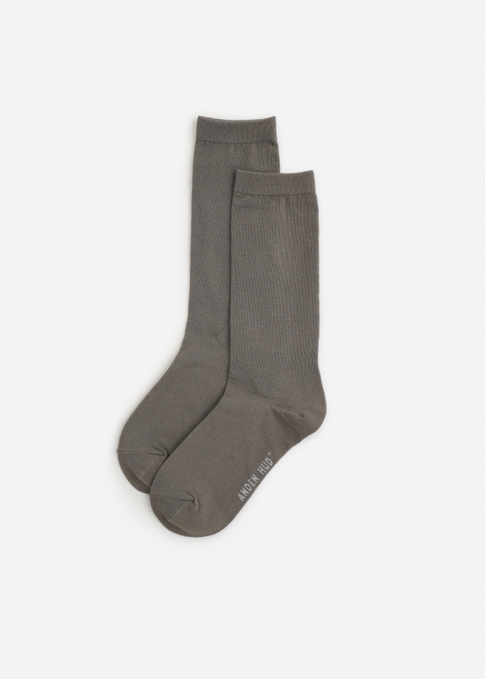 Hygiene Series．Ｗomen Mid Calf Socks（Fallen Rock）
