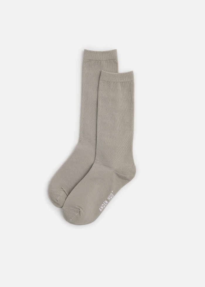 Hygiene Series．Ｗomen Mid Calf Socks（Mushroom）