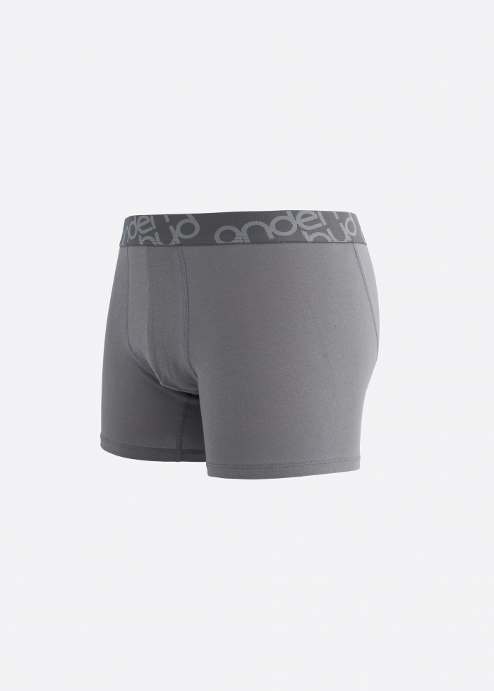 Go Bowling!．Men Boxer Brief Underwear(AH Waistband - Grey)