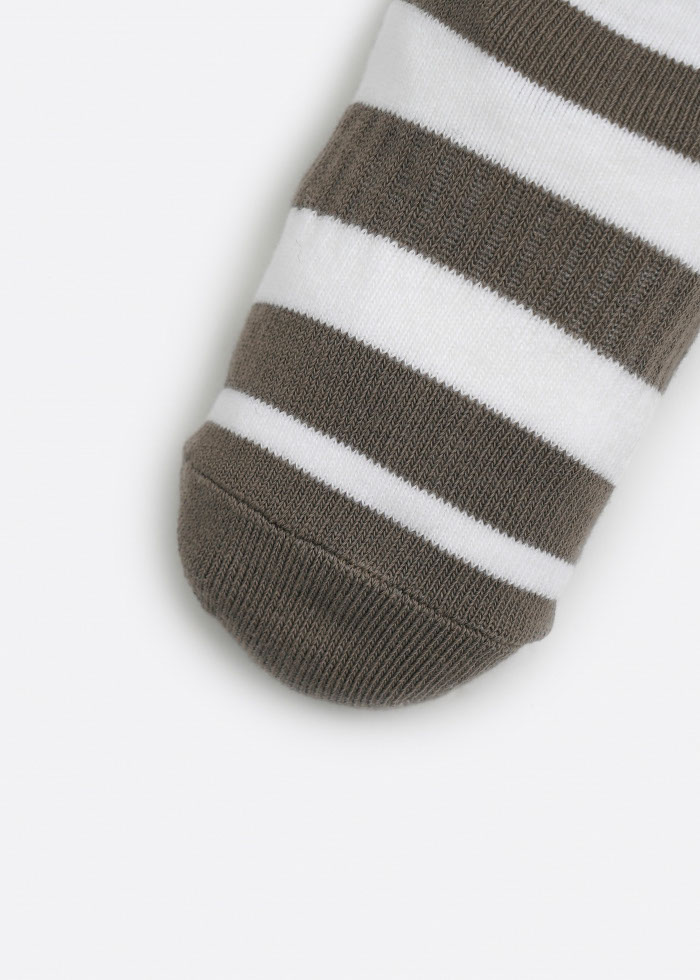 (3-Pack) Hygiene Series．Boys Ankle Socks(Color Stripe)