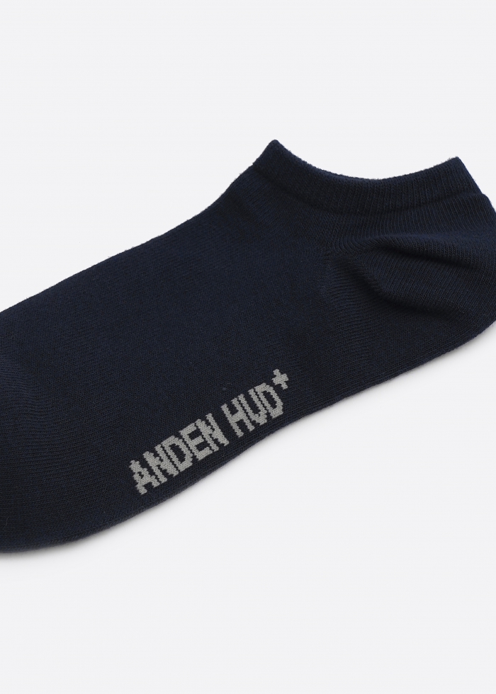 Hygiene Series．Men Low Cut Ankle Socks(Navy)