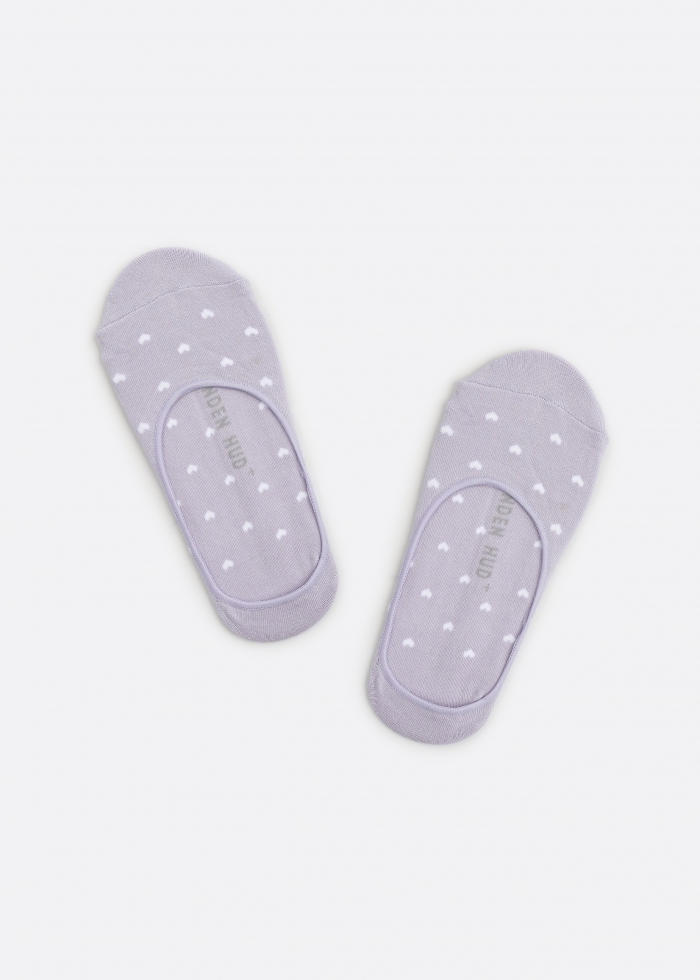 Hygiene Series．Women No-Show Socks（Lavender Fog Love）