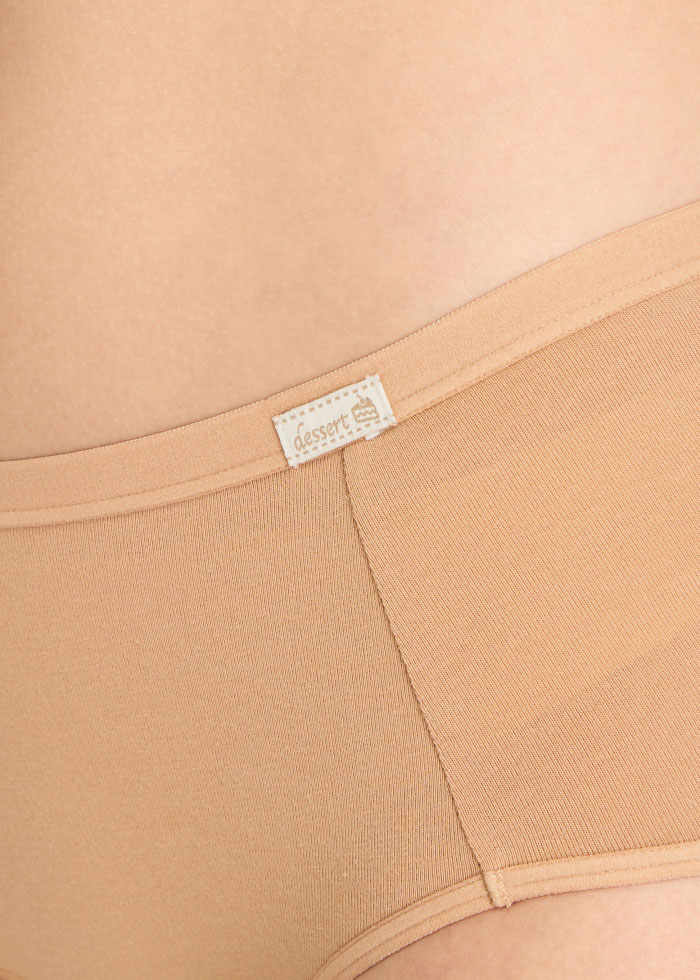 Taste of Happiness．High Rise Cotton Period Brief Panty(Sirocco-Dessert)