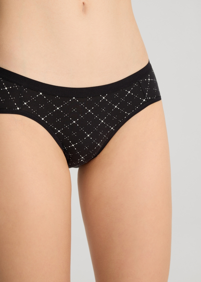 Magnificent Era．Low Rise Cotton Brief Panty(India Ink)