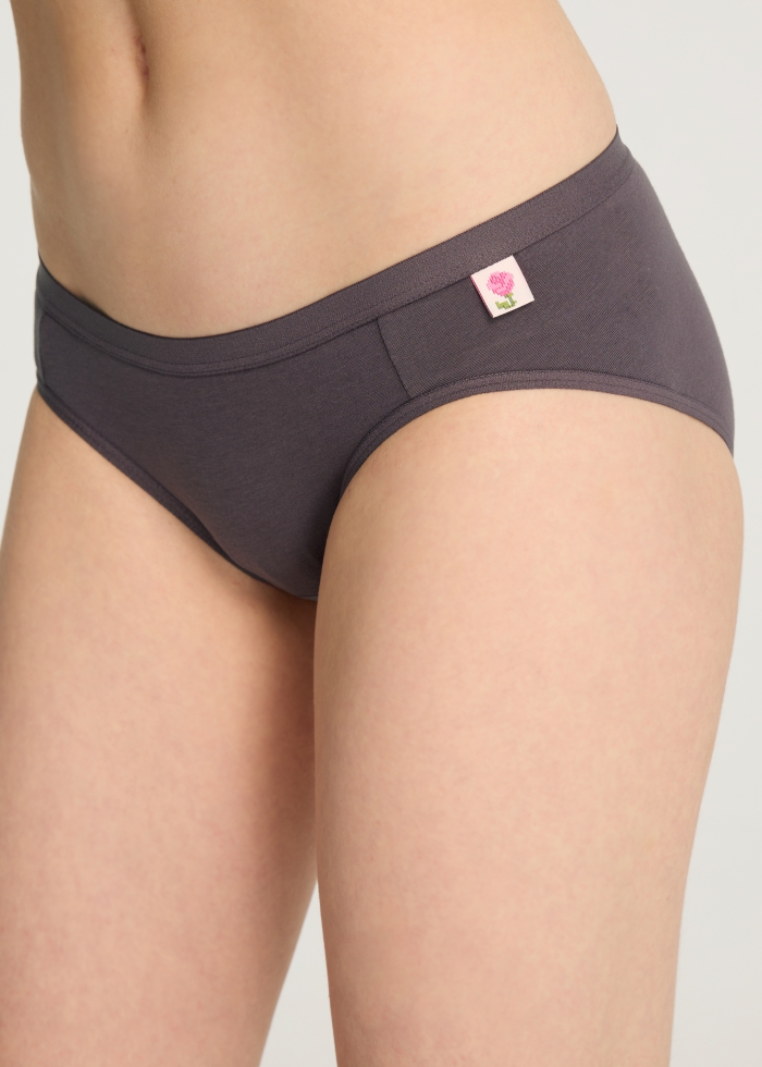 Love Story．Low Rise Cotton Brief Panty(Love leopard pattern)