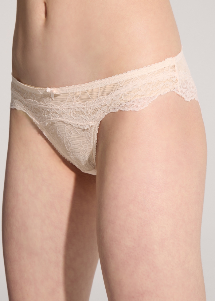 Definition of love．Low Rise Mesh Hipster Panty(Heart Pattern)