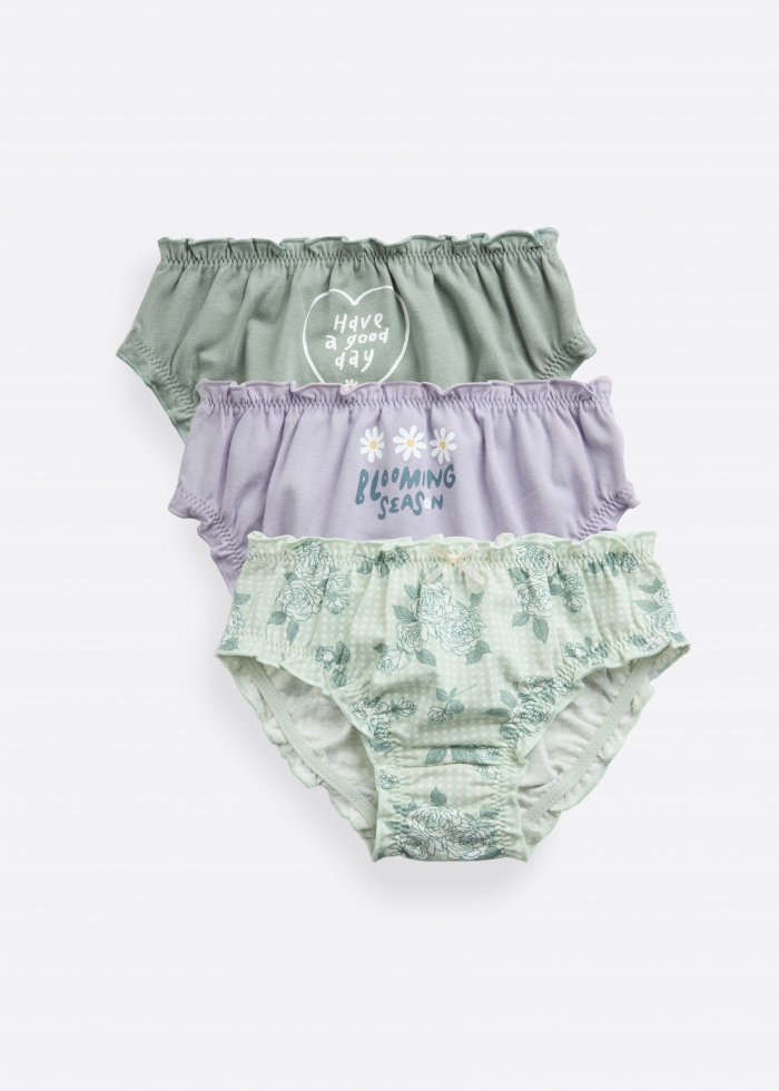 Garden Fairy Frilly Baby Knickers