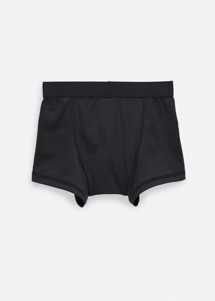 (3-Pack)Moisture-Wicking Collection．Boys Trunk Underwear(Dino Birthday)