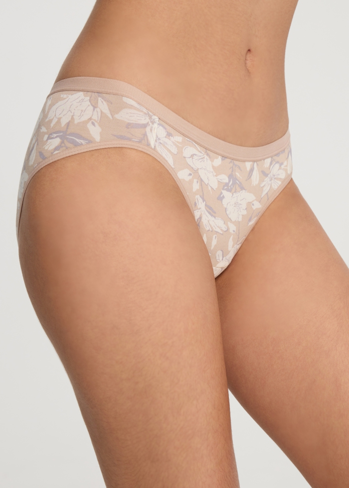Spring Dopamine．Low Rise Cotton Brief Panty(Spring Pattern)