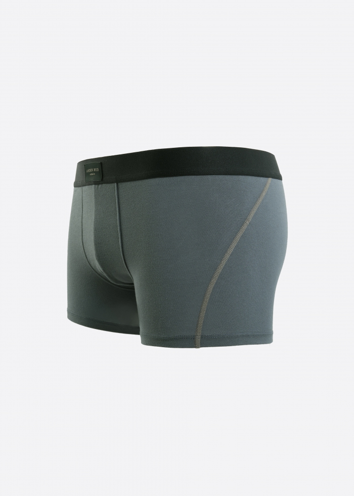 Branding Daily．Men Trunk Underwear(Dark Slate - Gray Label)