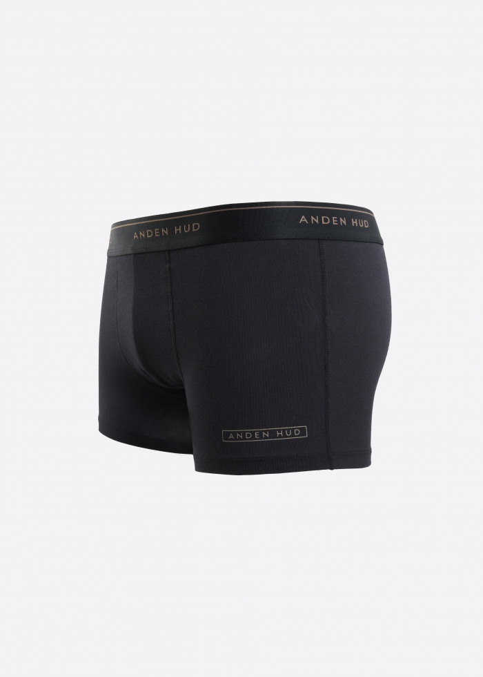 Branding Daily．Men Trunk Underwear(Dark Slate - logo)