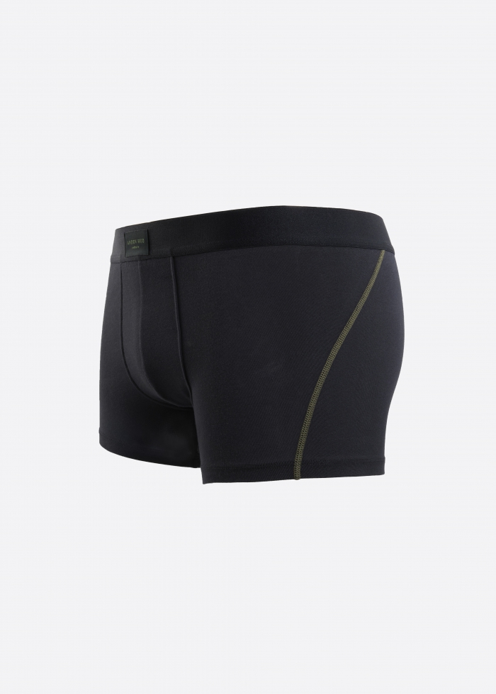Branding Daily．Men Trunk Underwear（Black - Green Label）