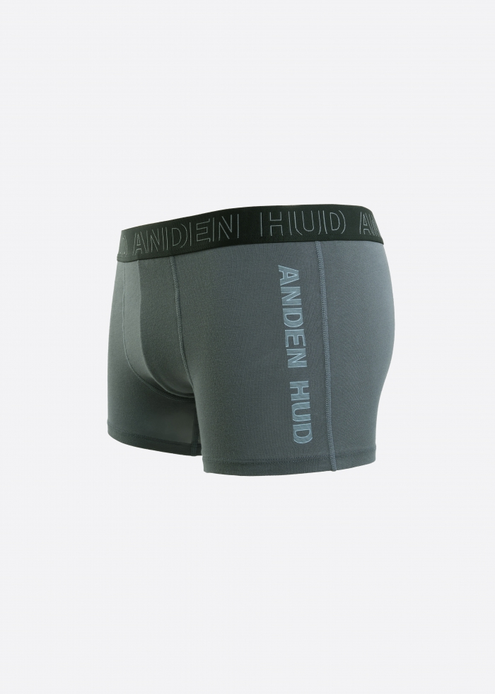 Branding Daily．Men Trunk Underwear（Dark Slate - logo）