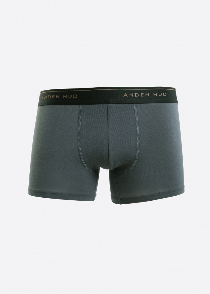 Branding Daily．Men Trunk Underwear（Dark Slate - Simple Waistband）