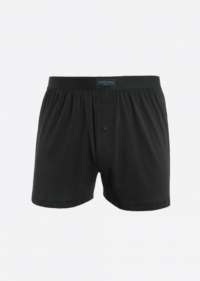 Branding Daily．Men Boxer Underwear（Black -Blue Label）