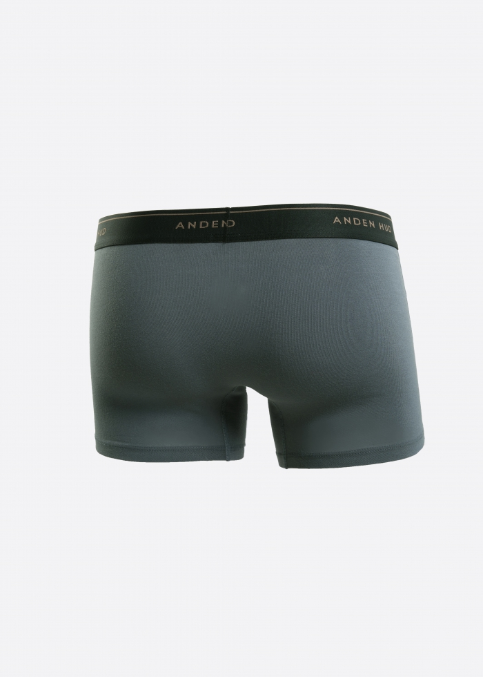 Branding Daily．Men Trunk Underwear(Dark Slate - Simple Waistband)