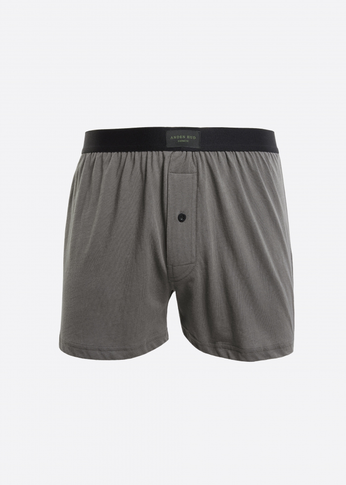 Branding Daily．Men Boxer Underwear（Smoked Pearl- Green Label）