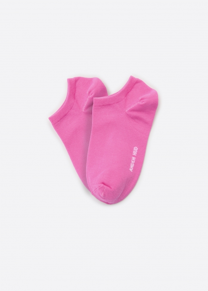 Colorful daily life．Women Ankle Socks（Fresh peach）