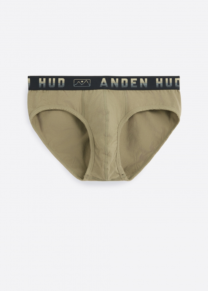 Adventure．Men Brief Underwear（AH Waistband - Dusky Green）