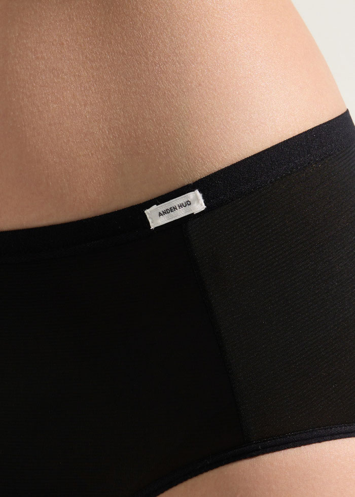 Cool Series．High Rise Cool Brief Panty（Black）
