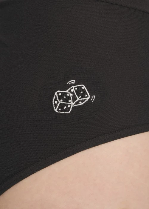 XXL Fortune．High Rise Cotton Period Brief Panty(Irish Cream)