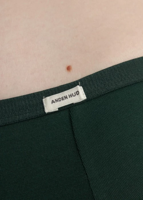 經典純色．高腰三角內褲(松針綠)