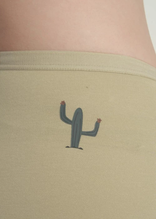 Timeless Elegance．Mid Rise Cotton Brief Panty（Irish Cream）