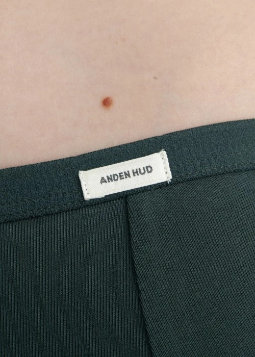 Classic．Mid Rise Cotton Brief Panty（Green Gables）