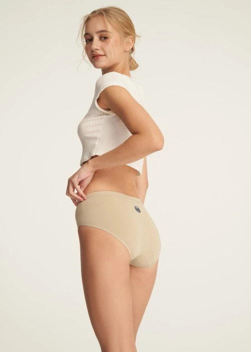 抗菌系列．中腰三角內褲(愛爾蘭褐-命運轉盤)