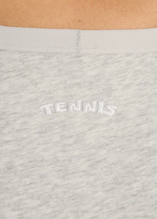 Fortune．Mid Rise Cotton Period Brief Panty（Heather Gray）