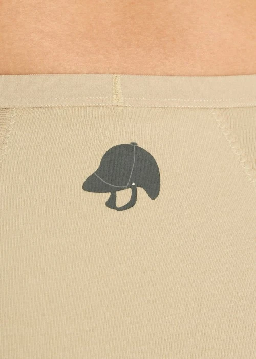 Fortune．Mid Rise Cotton Period Brief Panty(Heather Gray)