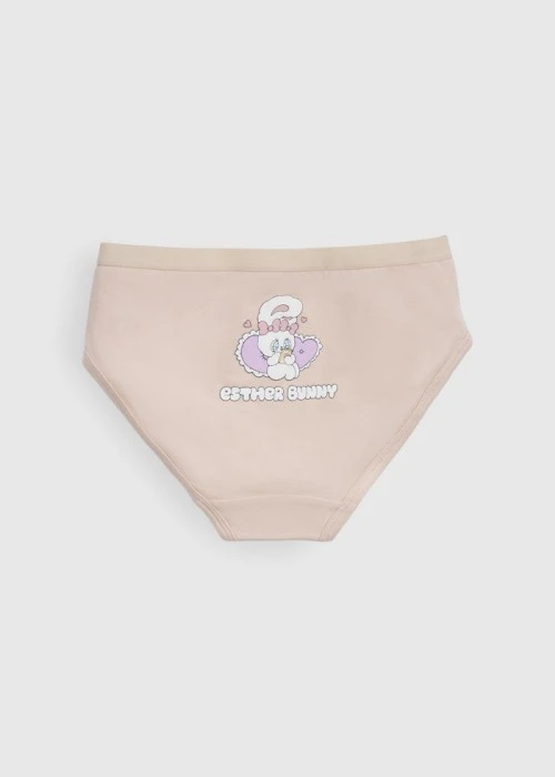 女童三入組_ 艾絲樂小兔系列．緊帶三角內褲(可愛小兔)