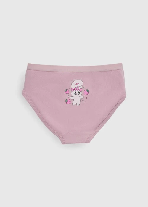 女童三入組_ 艾絲樂小兔系列．緊帶三角內褲(可愛小兔)